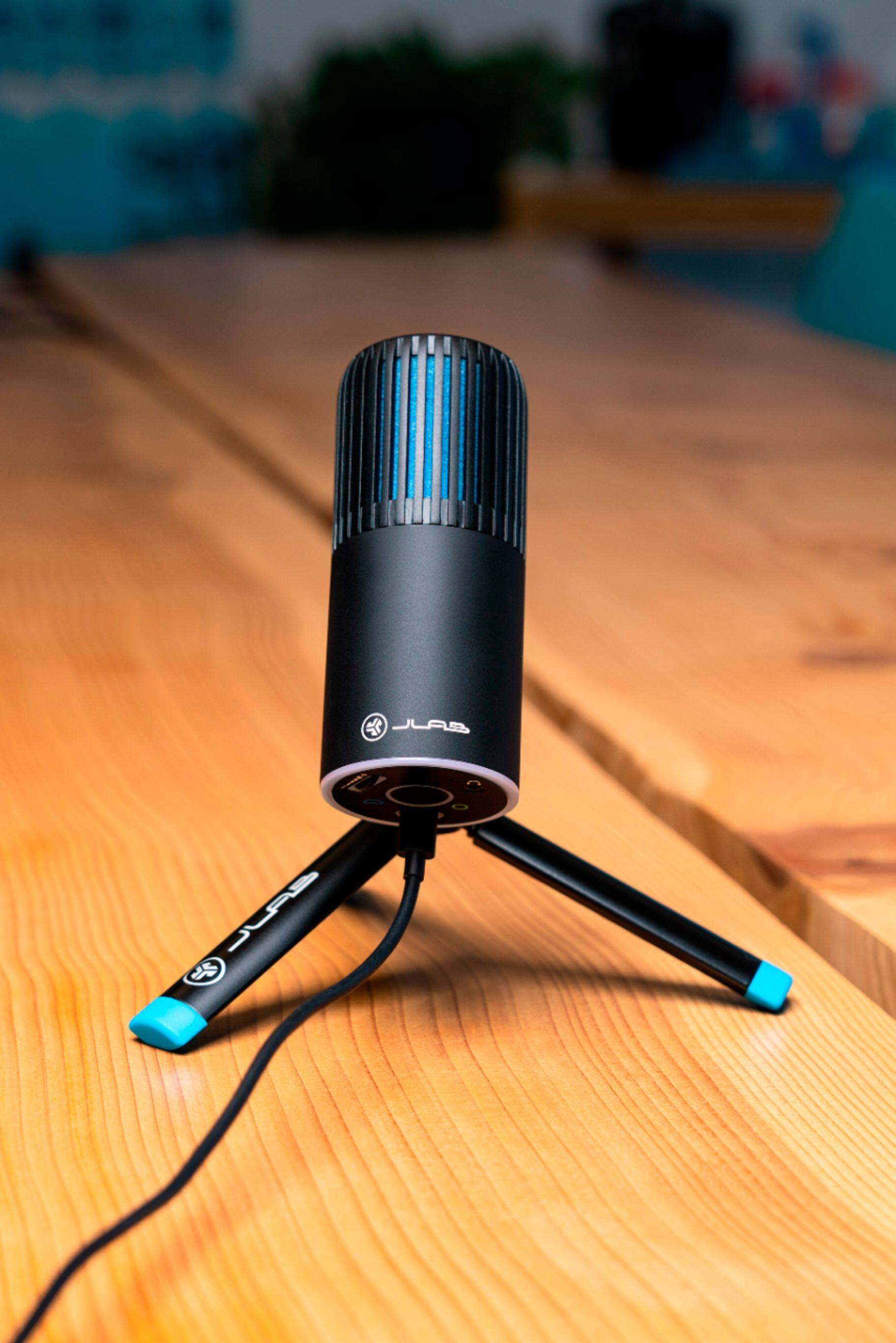 Alt View 11. JLab - TALK GO Plug & Play USB Microphone - Black.