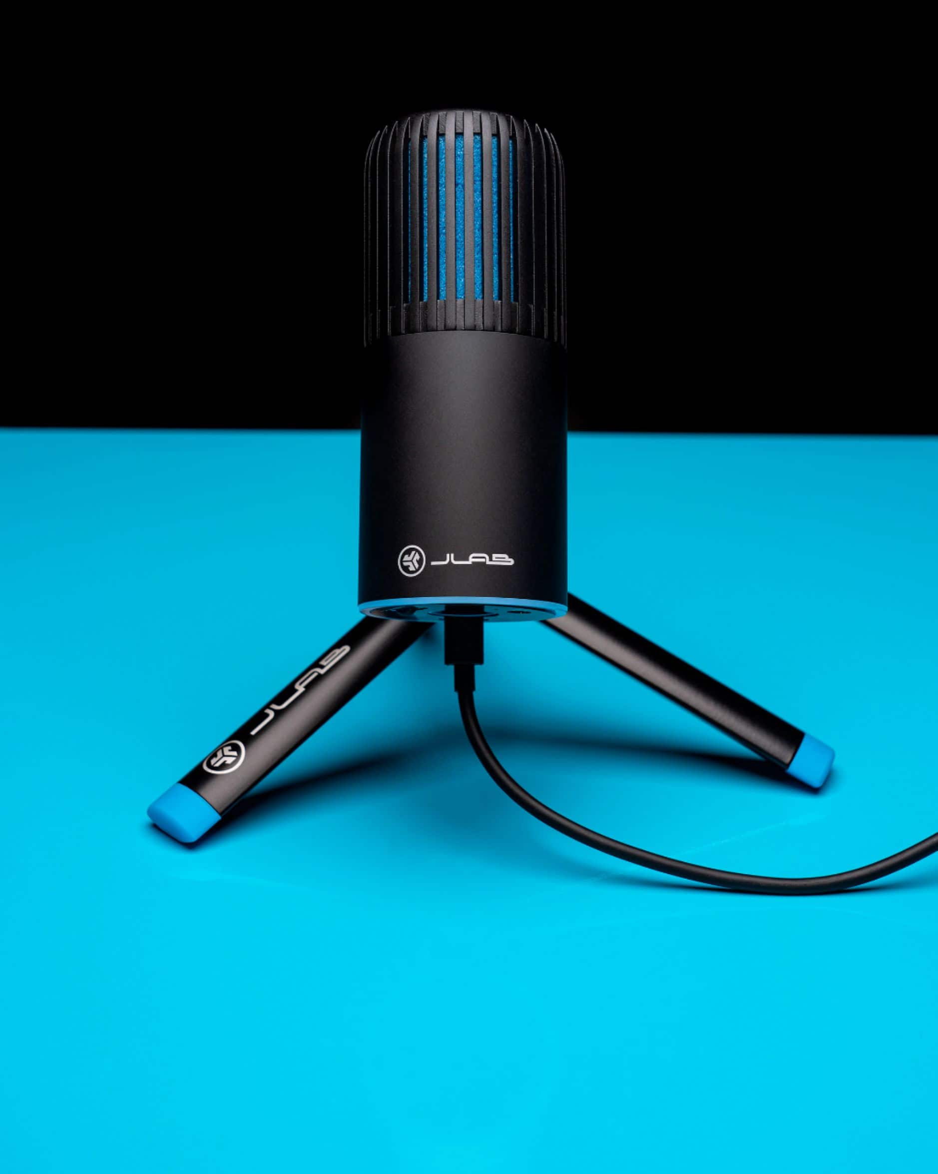 Alt View 13. JLab - TALK GO Plug & Play USB Microphone - Black.