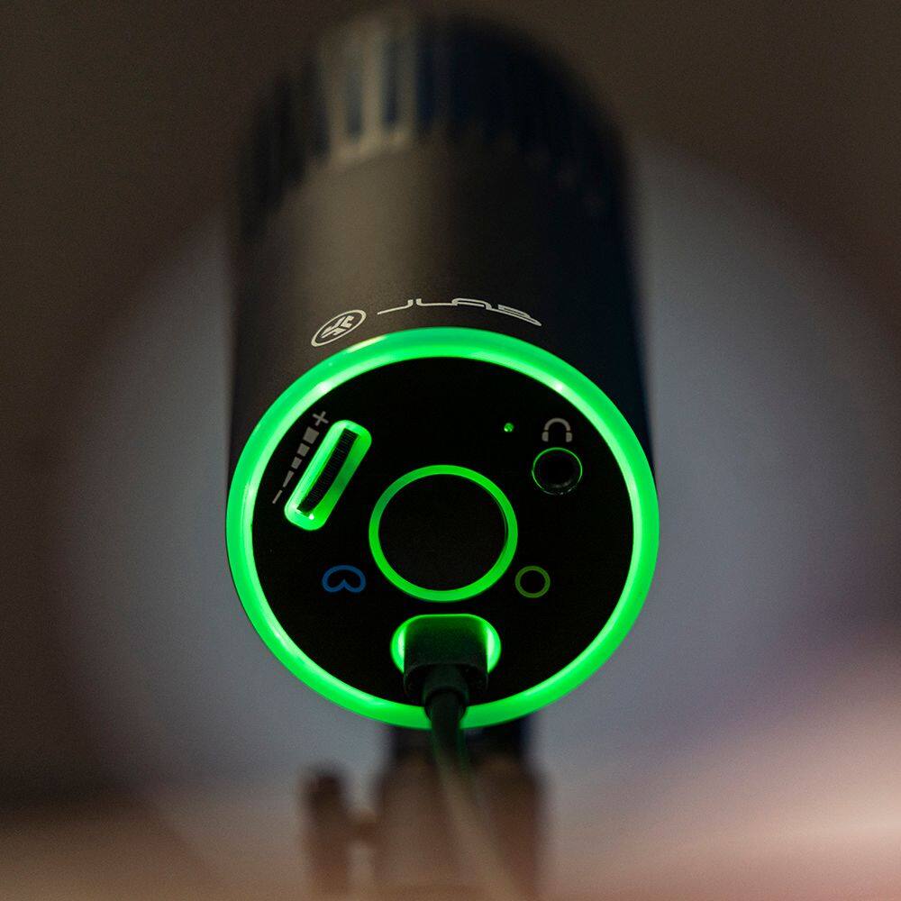 Alt View 14. JLab - TALK GO Plug & Play USB Microphone - Black.