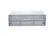 Alt View 11. Mind Reader - Metal Desk Monitor Stand with 2 Drawer.