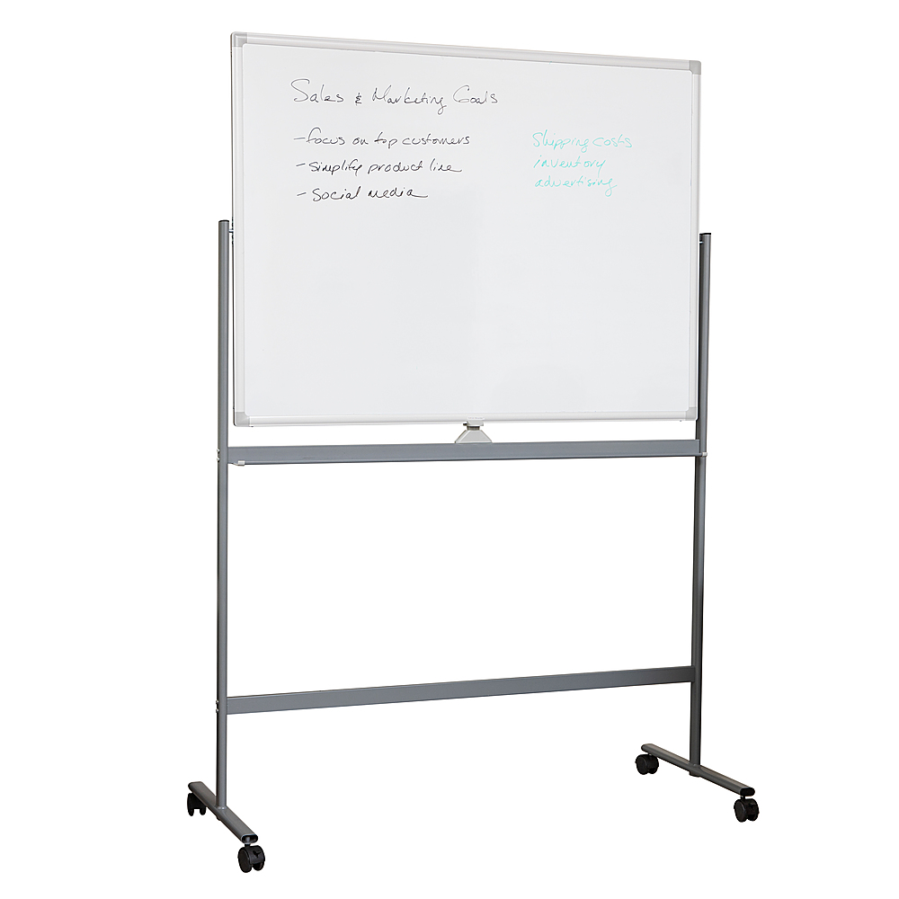 Wonderview Stand White Board, Double Sided Magnetic Dry Erase Board Portable Whiteboard 3624 inch, Perfect for Classroom, Preschool, Homeschool