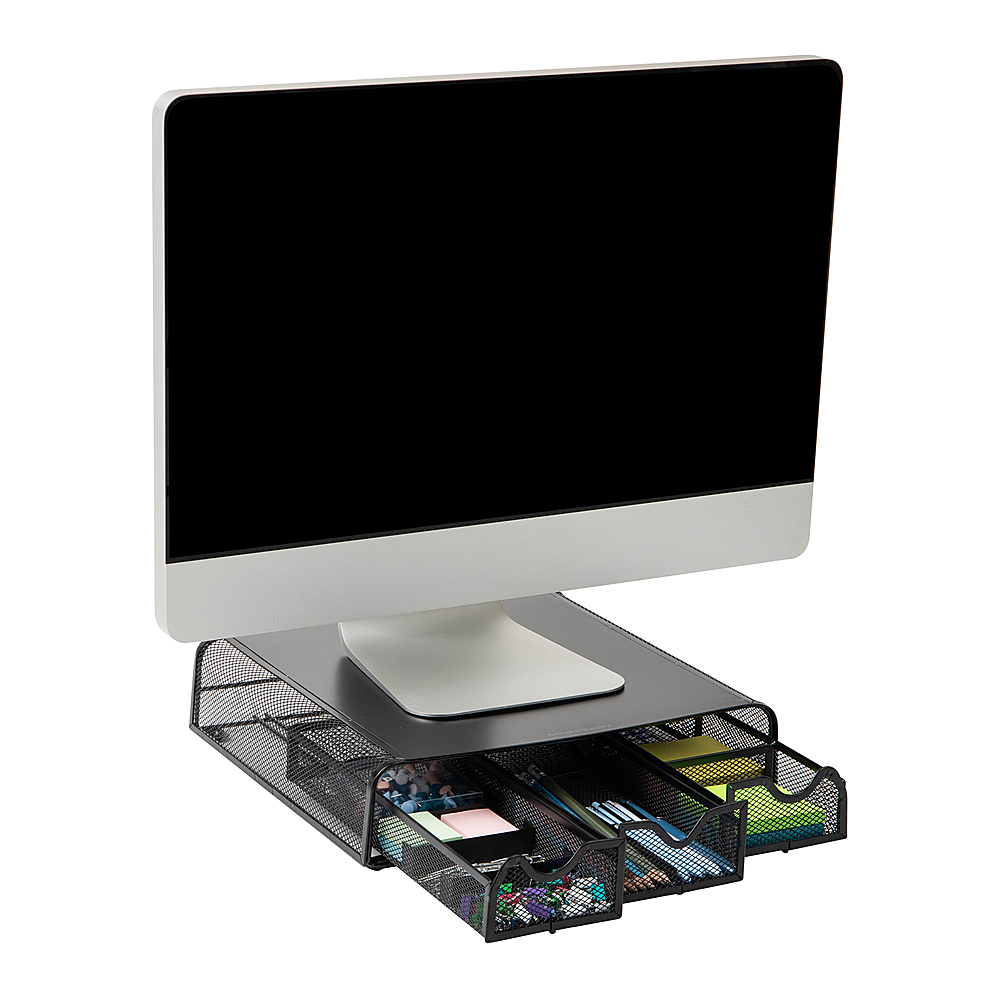 Mind Reader PC Laptop IMAC Monitor Stand - Black