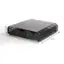 Alt View 16. Mind Reader - Monitor Stand, Ventilated Laptop Riser, Desktop Organizer, Storage, Metal Mesh, 13.25"L x 12.5"W x 3"H - Black.