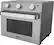 Angle. Oster - Countertop Oven with Air Fryer - Silver.