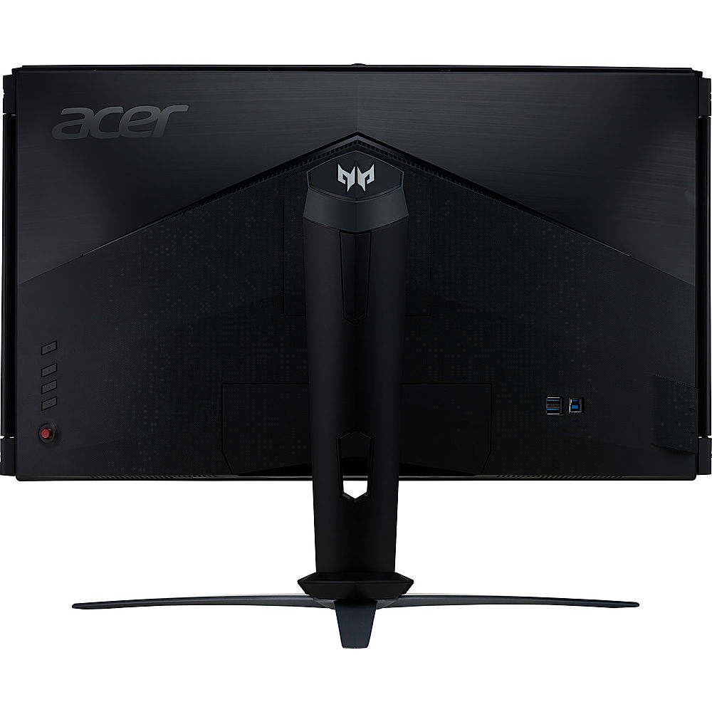 Back View: Restored Acer Predator XB3 - 27" Monitor 4K UHD 3840x2160 120Hz 16:9 4ms GTG 350 Nit IPS (Refurbished)