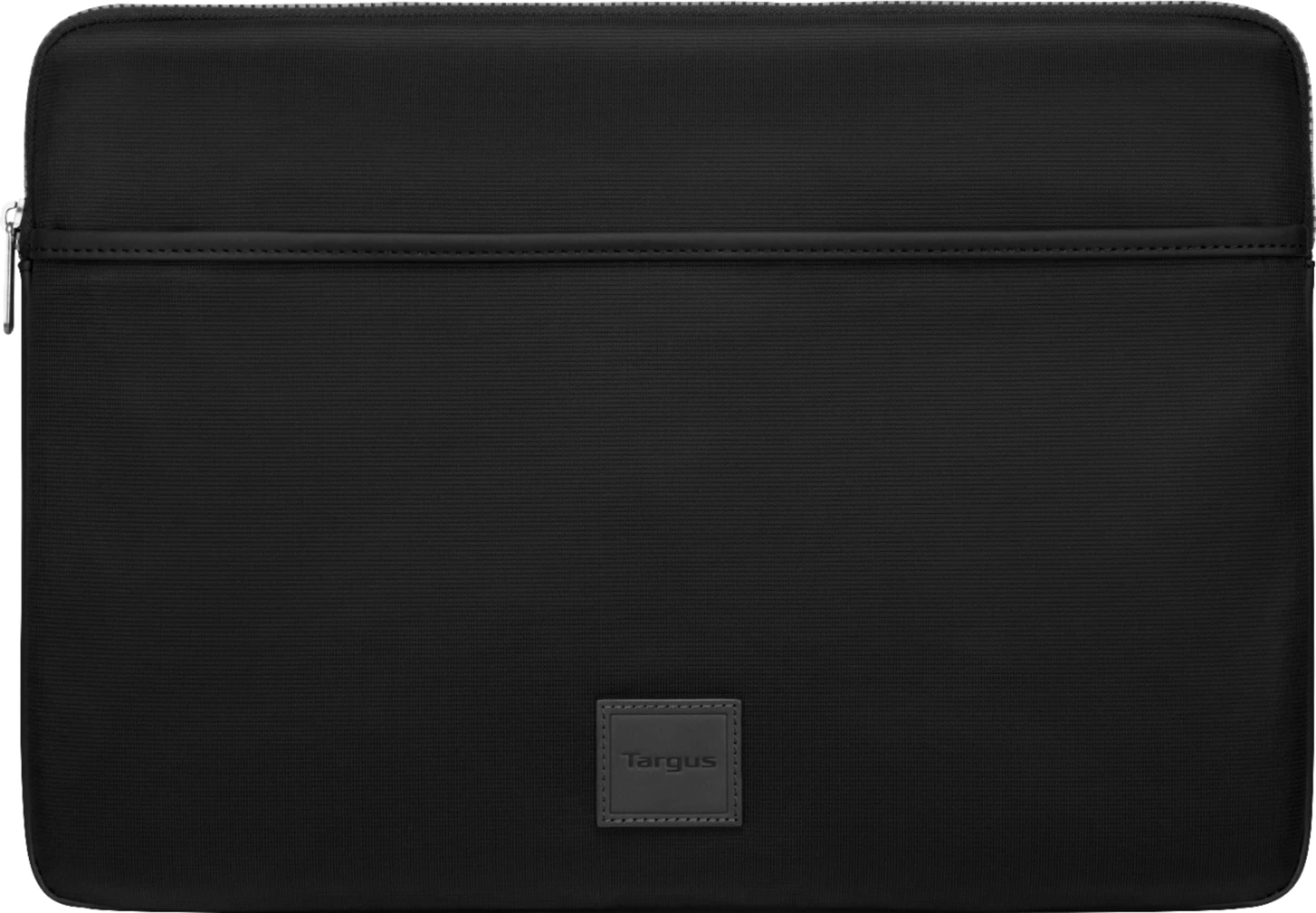 Targus - Urban Sleeve for 15.6" Laptop - Black - Front_Zoom
