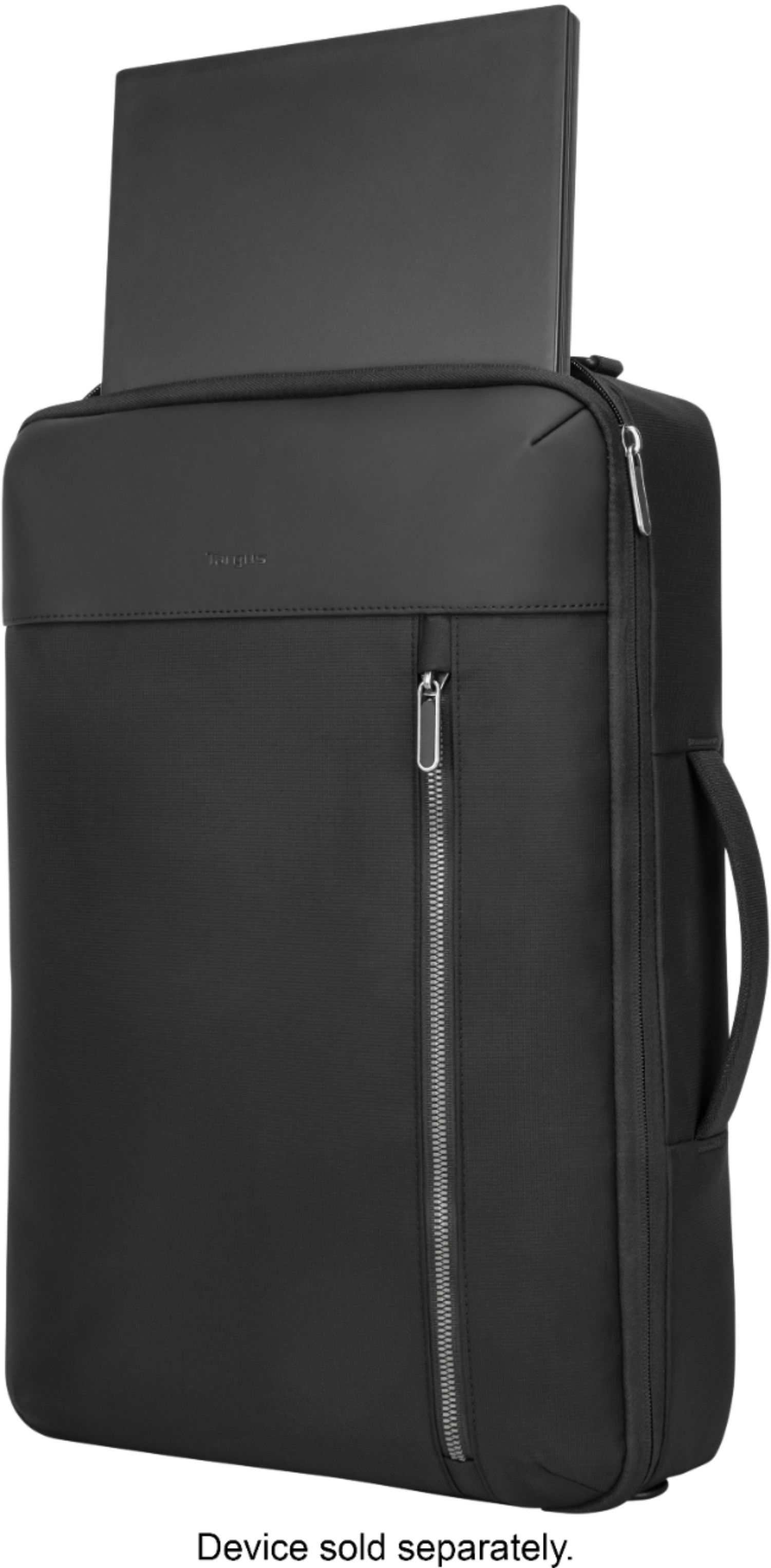 Black Convertible Backpack