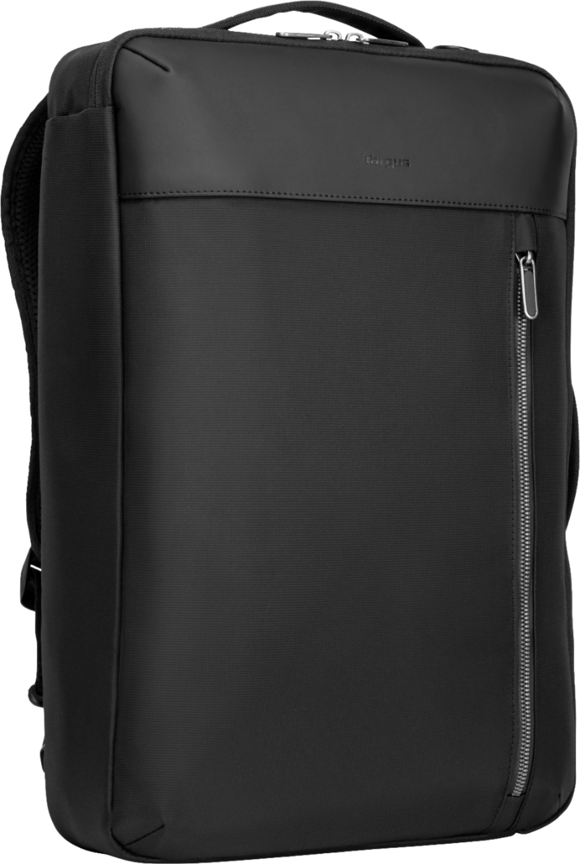 Left View: TUMI - Voyageur Essential Backpack - Grey