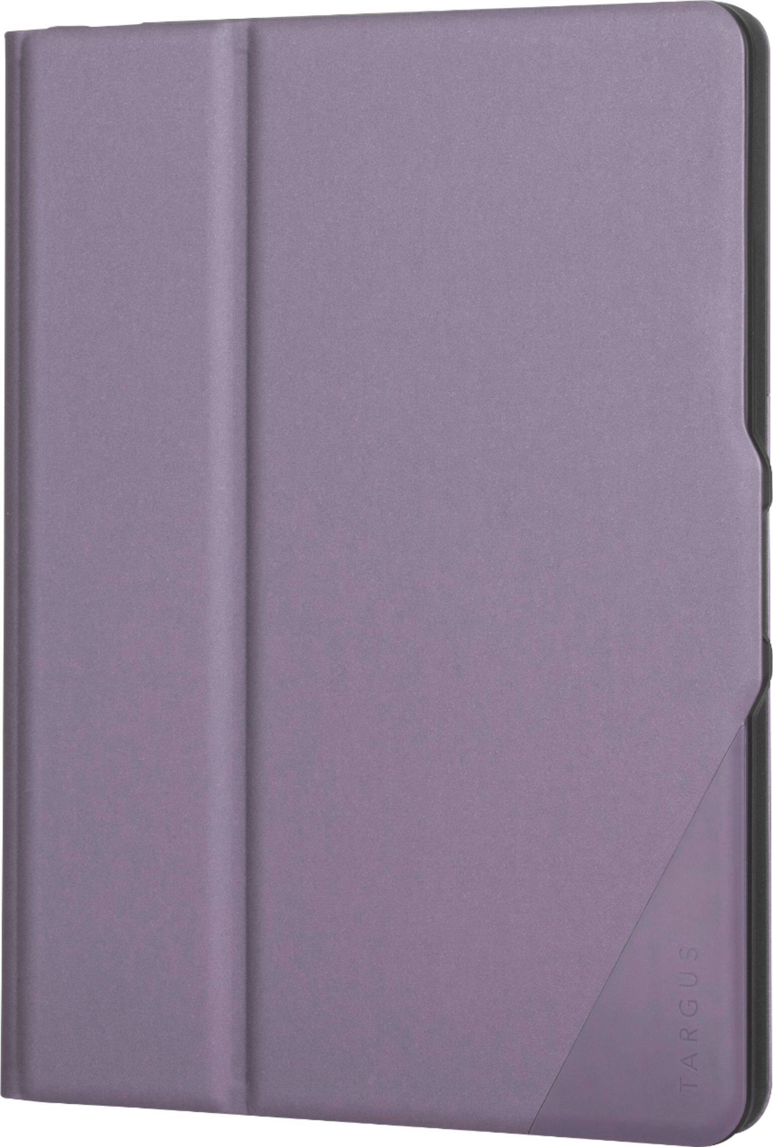Angle. Targus - VersaVu Slim Case for iPad (9th/8th/7th gen.) 10.2", iPad Air/Pro 10.5" - Violet.
