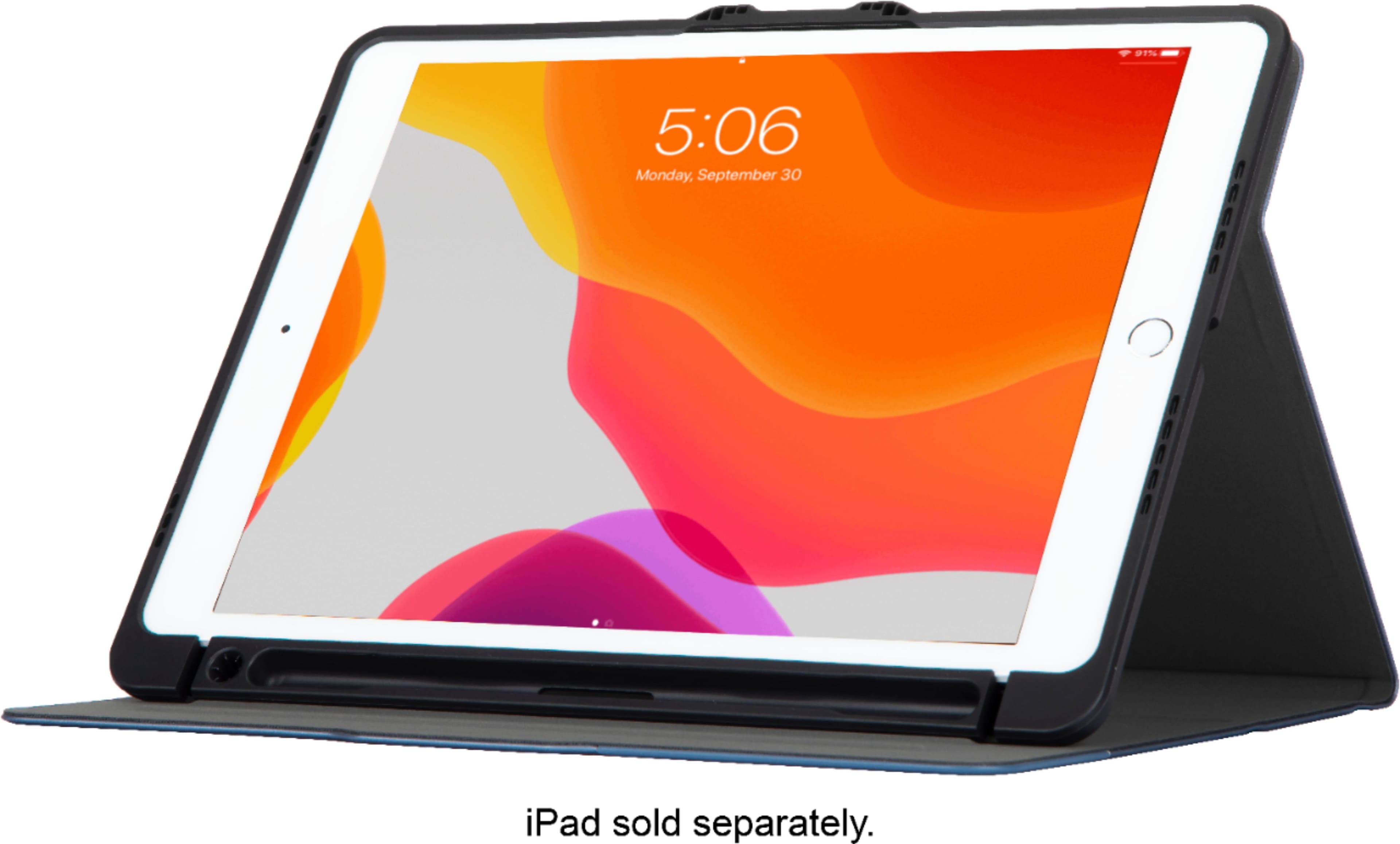 Alt View 11. Targus - VersaVu Case for iPad (9th/8th/7th gen.) 10.2-inch, iPad Air/Pro 10.5-inch - China Blue.