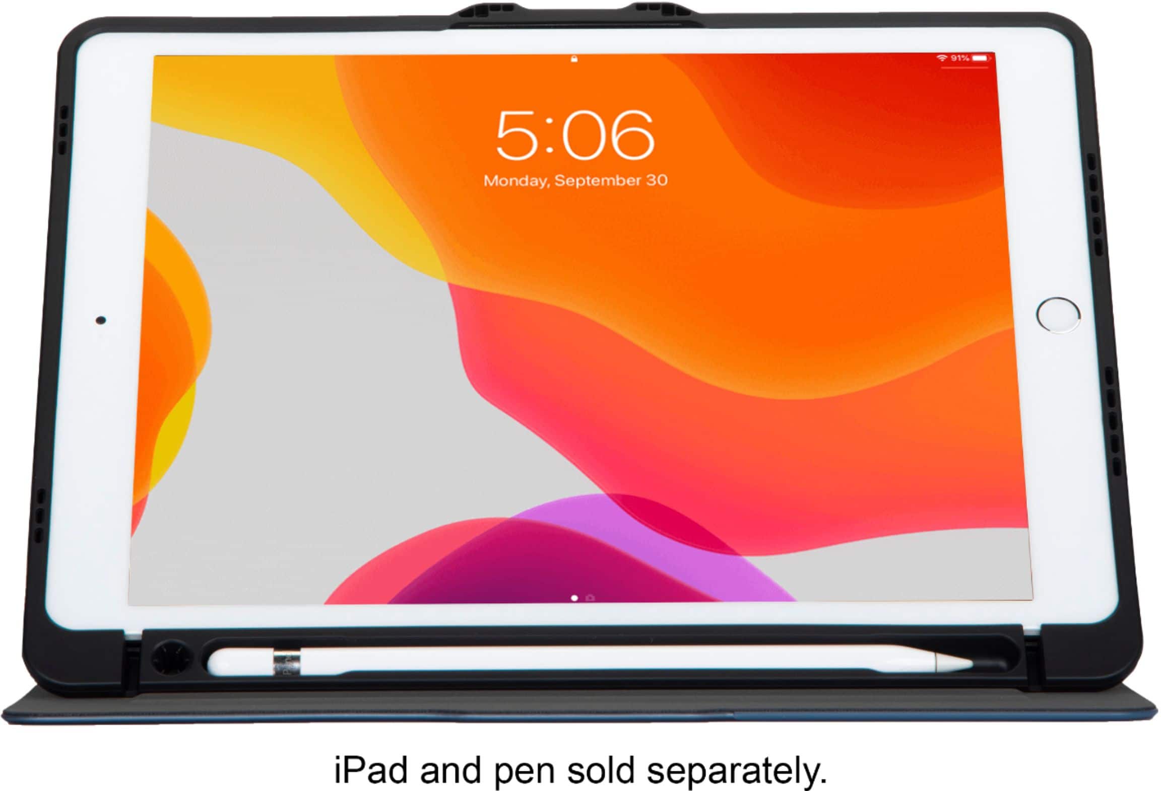 Alt View 17. Targus - VersaVu Case for iPad (9th/8th/7th gen.) 10.2-inch, iPad Air/Pro 10.5-inch - China Blue.