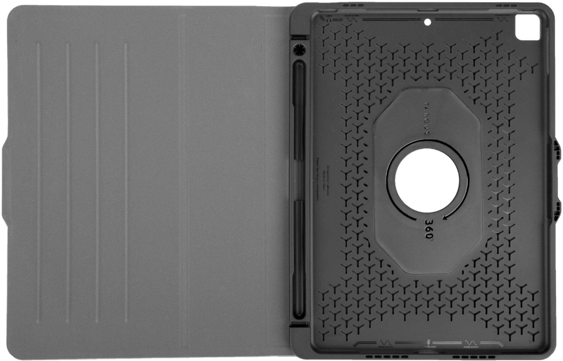 Alt View 19. Targus - VersaVu Case for iPad (9th/8th/7th gen.) 10.2-inch, iPad Air/Pro 10.5-inch - Black.