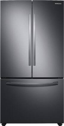 Samsung - OBX 28 cu. ft. Large Capacity 3-Door French Door Refrigerator - Black Stainless Steel