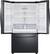 Alt View 2. Samsung - 28 cu. ft. 3-Door French Door Refrigerator with Large Capacity - Black Stainless Steel.