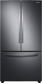 Samsung 28 Cu Ft Large Capacity 3 Door French Door Refrigerator With Autofill Water Pitcher Fingerprint Resistant Black Stainless Steel Rf28t5021sg Aa Best Buy