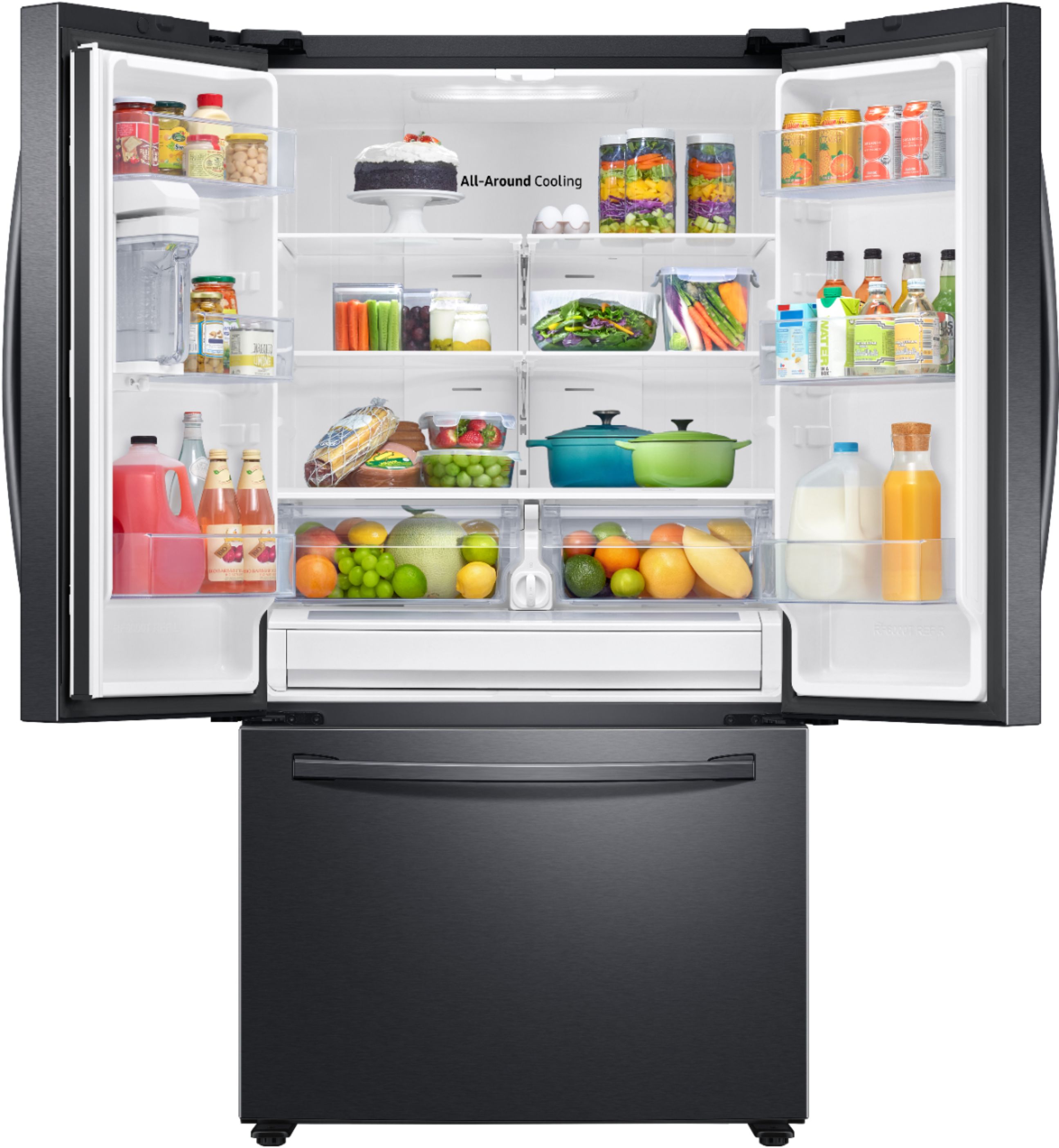 Customer Reviews: Samsung 28 cu. ft. 3-Door French Door Refrigerator ...