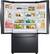 Alt View 1. Samsung - 28 cu. ft. Large Capacity 3-Door French Door Refrigerator with Internal Water Dispenser - Black Stainless Steel.