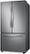 Left Zoom. Samsung - 28 cu. ft. 3-Door French Door Refrigerator with Large Capacity - Stainless Steel.