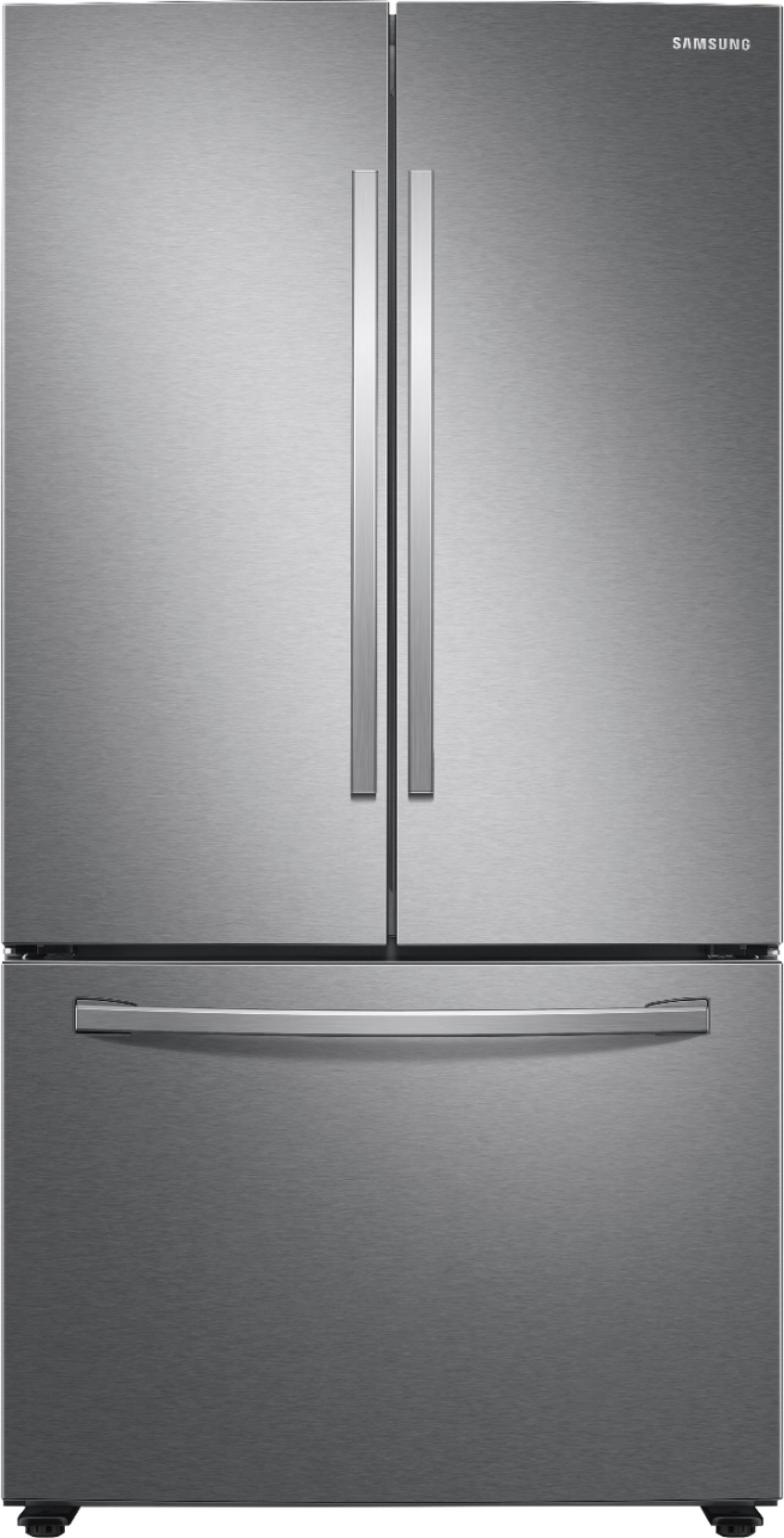 Samsung - 28 cu. ft. Large Capacity 3-Door French Door Refrigerator with AutoFill Water Pitcher - Stainless steel