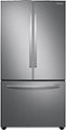 Front Zoom. Samsung - 28 cu. ft. Large Capacity 3-Door French Door Refrigerator with AutoFill Water Pitcher - Stainless steel.