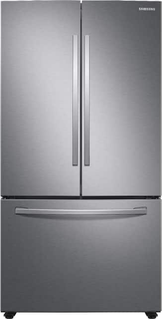 Samsung 28 Cu Ft Large Capacity 3 Door French Door Refrigerator With Autofill Water Pitcher Stainless Steel Rf28t5021sr Aa Best Buy