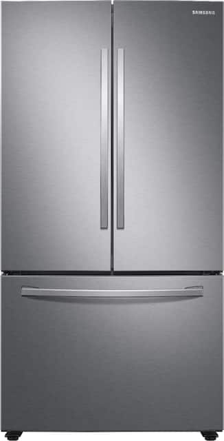 Samsung 28 Cu Ft Large Capacity 3 Door French Door Refrigerator With Internal Water Dispenser Fingerprint Resistant Stainless Steel Rf28t5101sr Aa Best Buy