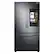 Alt View 23. Samsung - 28 cu. ft. 3-Door French Door Smart Refrigerator with Family Hub - Fingerprint Resistant Black Stainless Steel.