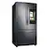 Alt View 26. Samsung - 28 cu. ft. 3-Door French Door Smart Refrigerator with Family Hub - Fingerprint Resistant Black Stainless Steel.