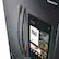 Alt View 31. Samsung - 28 cu. ft. 3-Door French Door Smart Refrigerator with Family Hub - Fingerprint Resistant Black Stainless Steel.