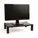 Alt View Zoom 13. Mind Reader - Extra Wide Monitor Stand Riser - Black.
