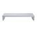 Front Zoom. Mind Reader - Wooden Monitor Stand Riser - White.
