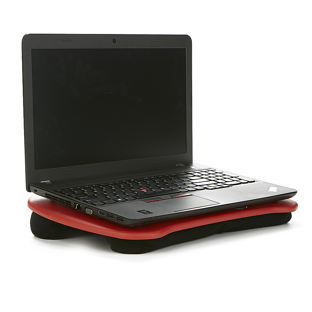 Mind Reader Portable Laptop Lap Desk Red