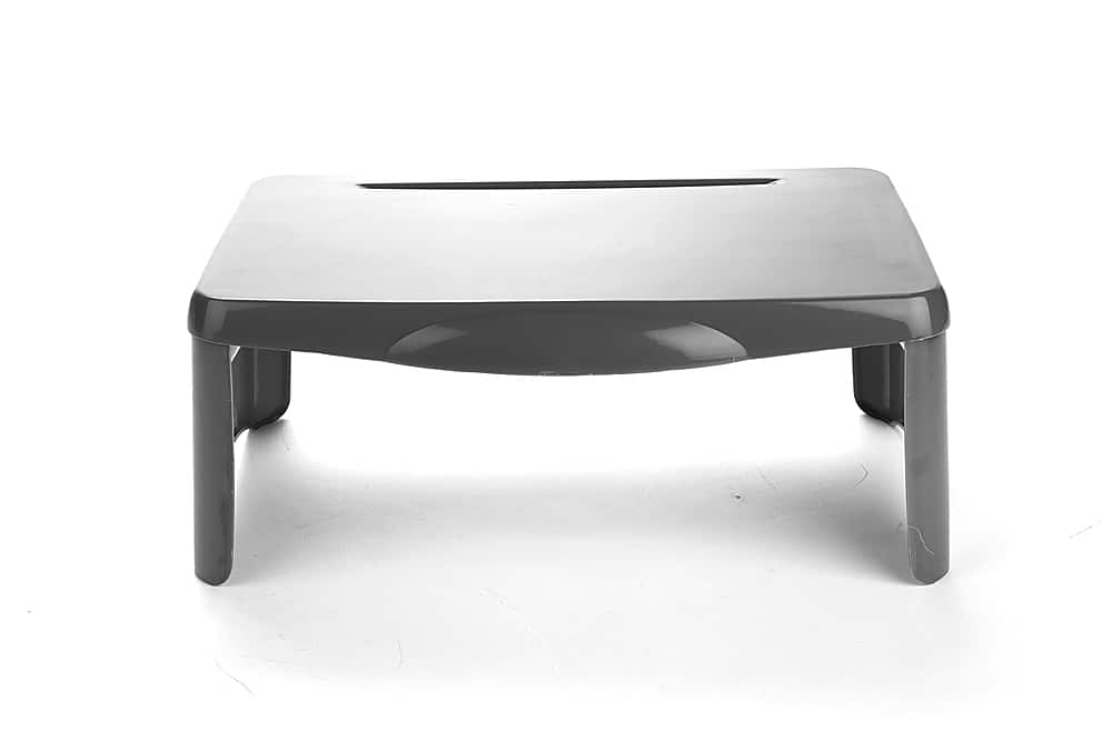 Front Zoom. Mind Reader - Folding Lap Desk Portable Laptop - Gray.