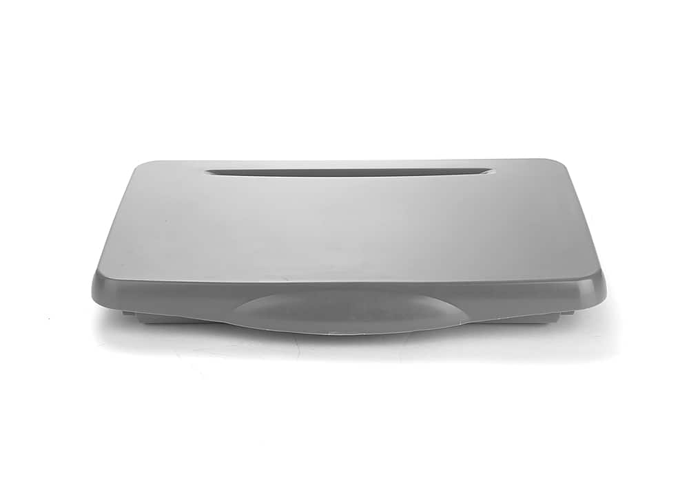 Alt View 13. Mind Reader - Folding Lap Desk Portable Laptop - Gray.