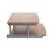 Alt View 12. Mind Reader - 2 Tier Monitor Stand w/Sliding Drawer - Brown.