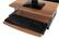 Alt View 15. Mind Reader - 2 Tier Monitor Stand w/Sliding Drawer - Brown.