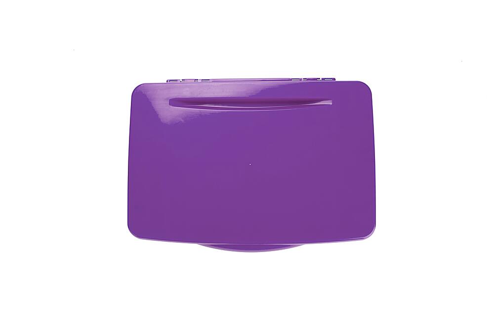 Front. Mind Reader - Folding Lap Desk Portable Laptop - Purple.