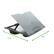 Alt View Zoom 12. Mind Reader - Adjustable 8 Position Lap Desk - Gray.