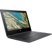 HP - Chromebook x360 11 G3 EE 11.6" Touch-Screen Chromebook - Intel Celeron - 4 GB Memory - 32 GB eMMC - Front_Zoom