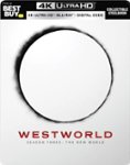 Front Standard. Westworld: The Complete Third Season [SteelBook] [4K Ultra HD Blu-ray/Blu-ray] [Only @ Best Buy].