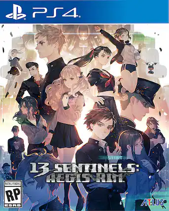 Front. SEGA - 13 Sentinels: Aegis Rim. - T (Teen 13+)