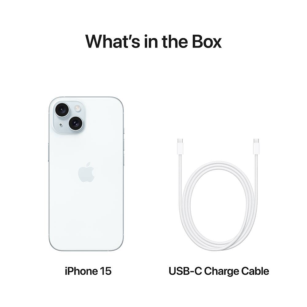 What's in the Box: iPhone 15 USB-C Charge Cable
