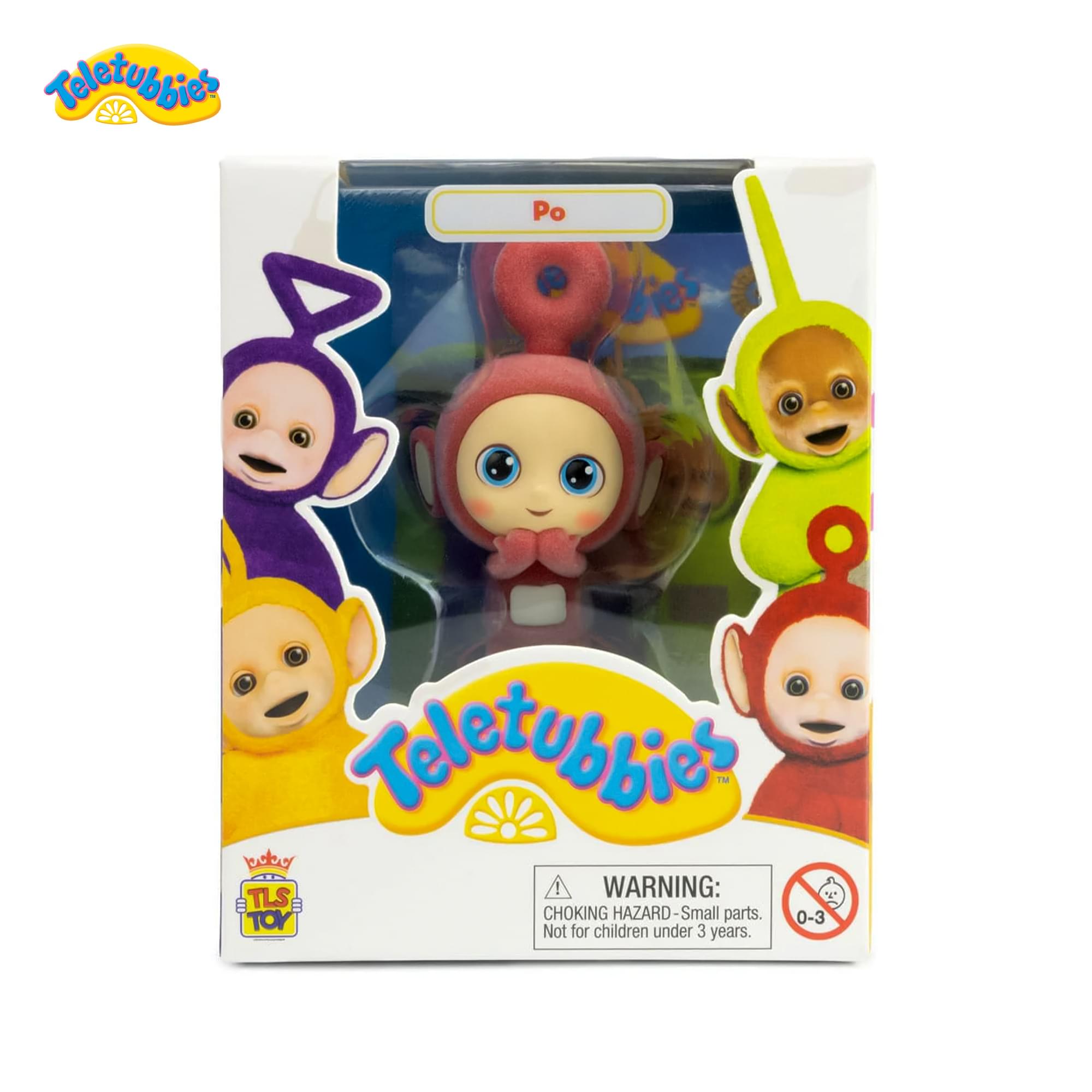 Teletubbies Po bies Teletubbies FM TLS ! WARNING: H S1 CHOKING HAZARD-Small parts. 0-3 TOY Not for children under 3 years.