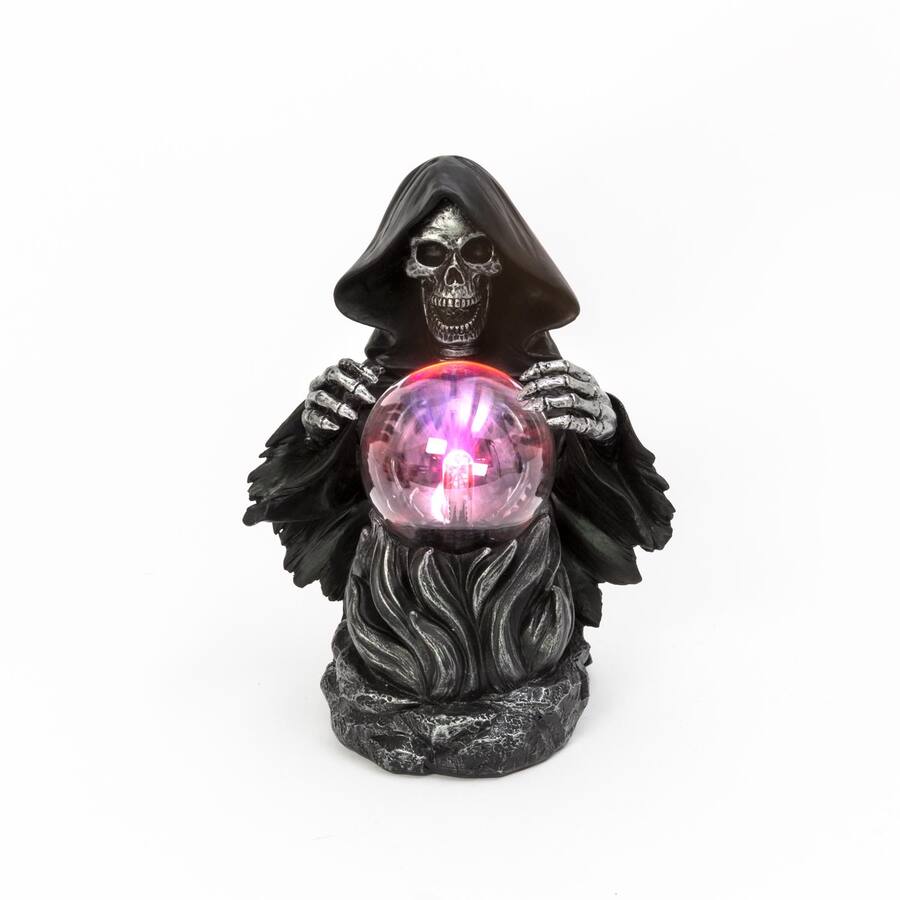 Magic Ball Sticker The Gerson Companies Gerson 10.75 in. Grim Reaper With Magic Ball ...