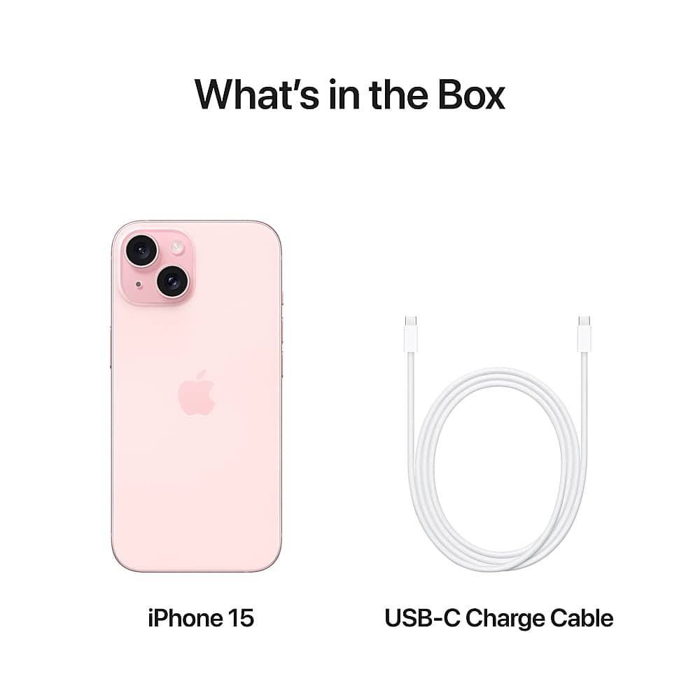 What's in the Box iPhone 15 USB-C Charge Cable