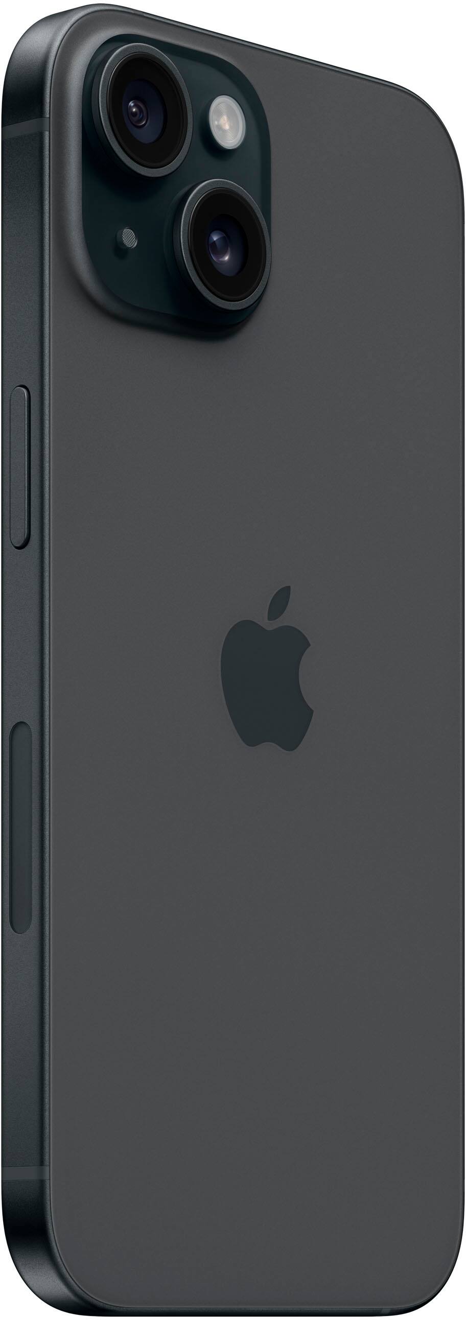 Alt View 2. Apple - iPhone 15 128GB - Black.