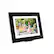 Angle. Brookstone - PhotoShare Friends and Family Smart Frame 10.1" - Black.