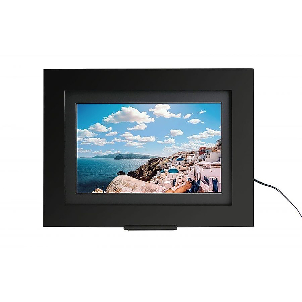 Left View: SimplySmart Home - PhotoShare Friends and Family Smart Frame 10" - Black