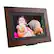 Angle. Brookstone - PhotoShare Friends and Family Smart Frame 8" - Espresso.