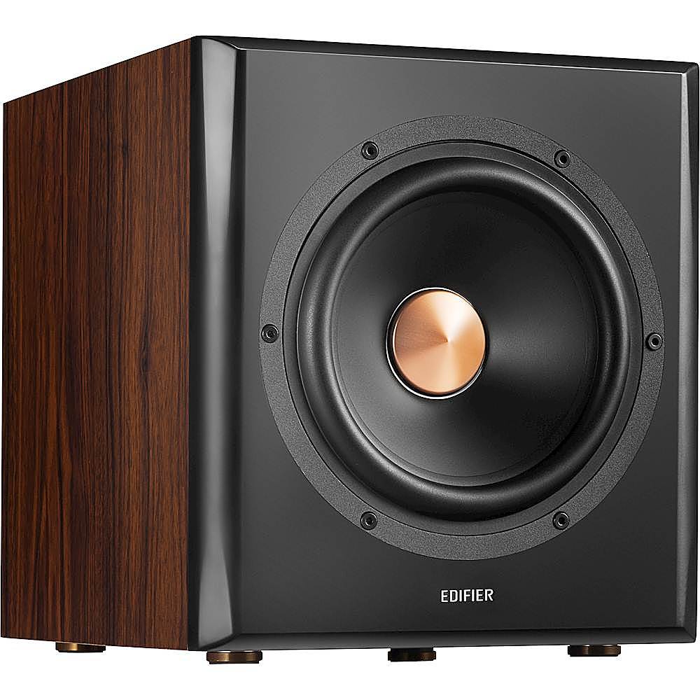 Alt View 13. Edifier - S360DB Bookshelf Speaker & Wireless Subwoofer, Computer Speakers - Bluetooth v4.1 aptX Wireless - 2.1 Speaker System - Wood/Black.